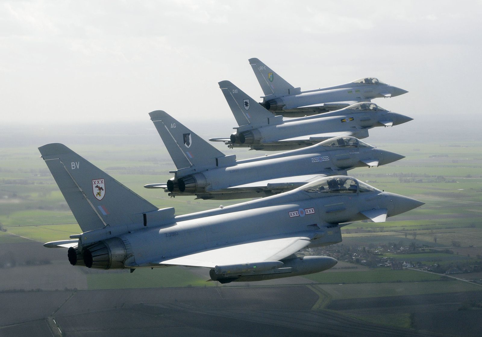 La Royal Air Force va déployer quatre Eurofighter Typhoon en Roumanie