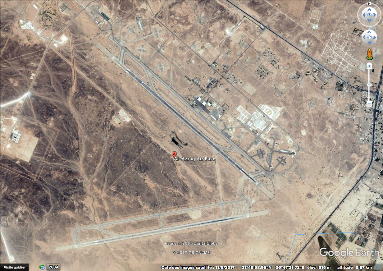 Face à la suractivité et à l'insécurité, les Etats-Unis vont aménager la base  aérienne d'Al Azraq - Defens'Aero