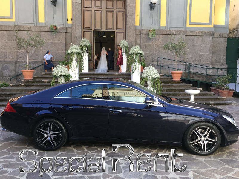 Noleggio Auto Cerimonie Special Rent  MERCEDES CLS www.Specialrent.It Napoli Vomero