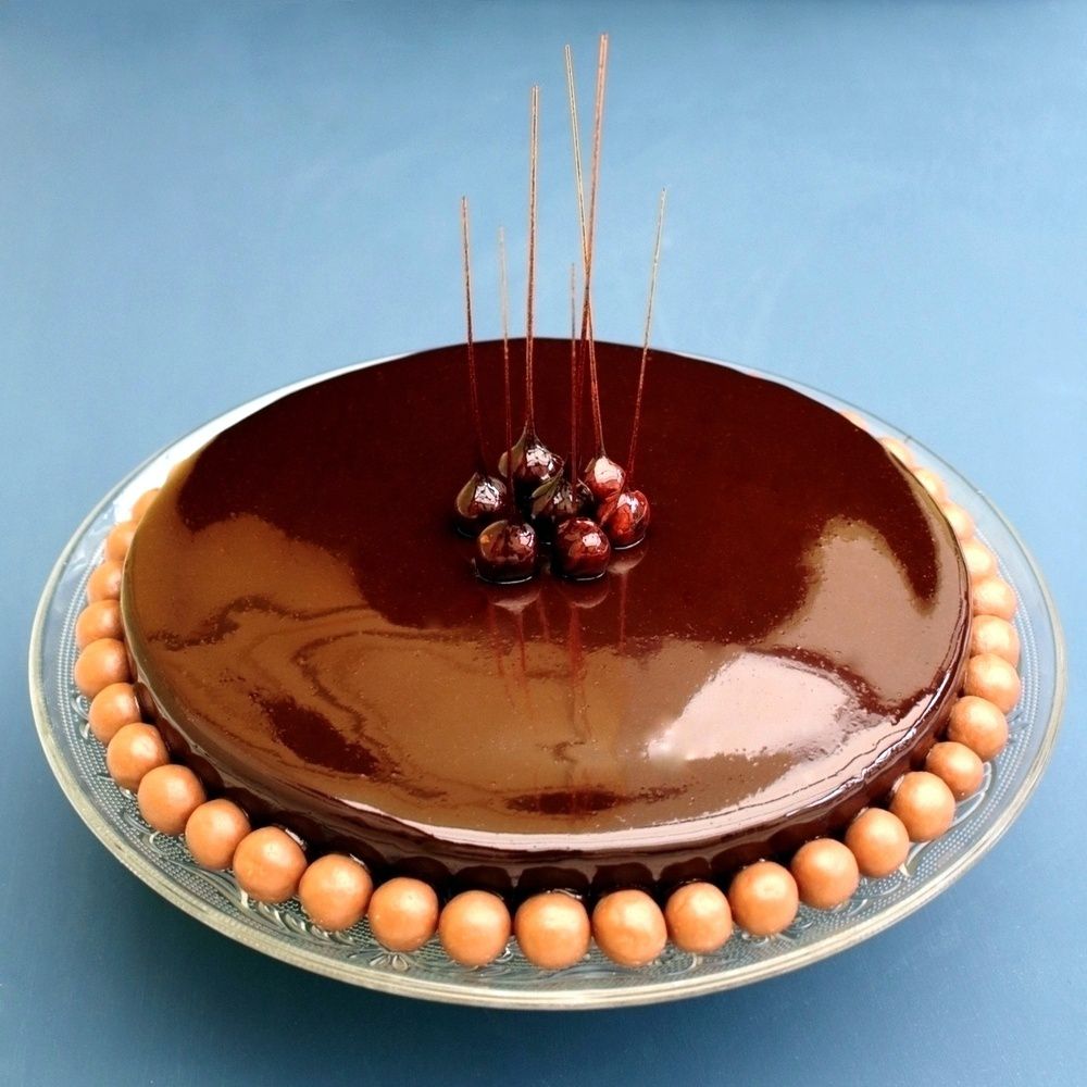 Entremets Au Caramel Et Chocolat Amandine Cooking