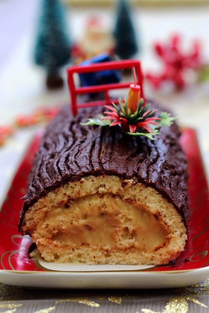 Biscuit pour gâteau roulé ou bûche (sans beurre) - Amandine Cooking