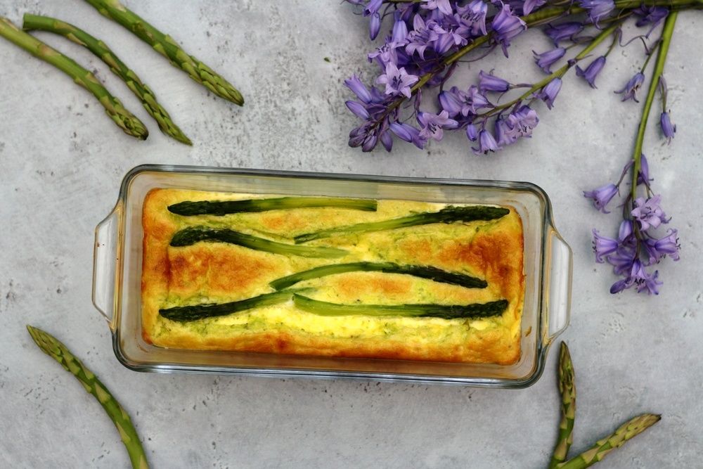 Clafoutis Aux Asperges Vertes Et Parmesan Amandine Cooking