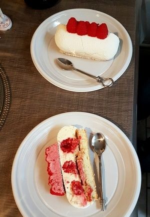bavarois framboise
