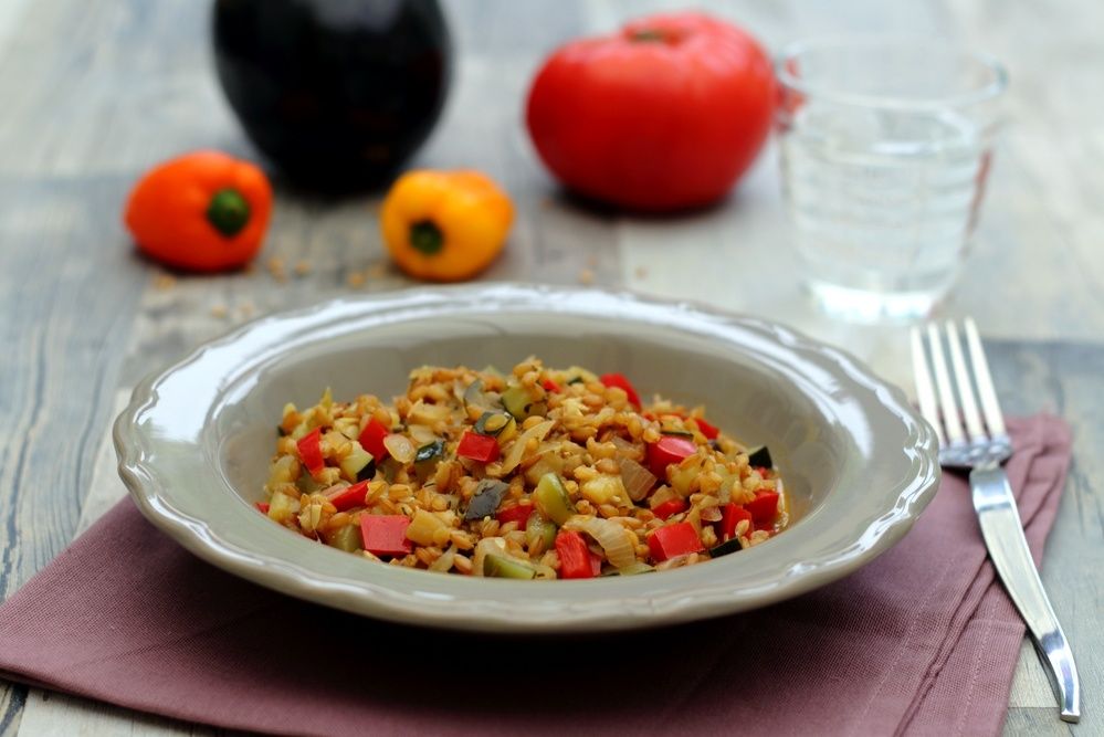 risotto de petit épeautre