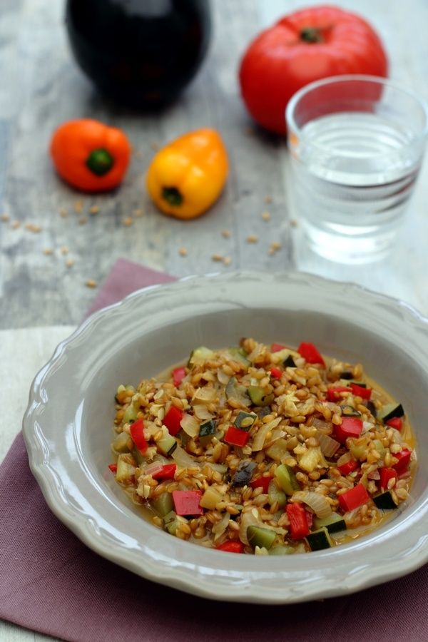 petit épeautre façon risotto