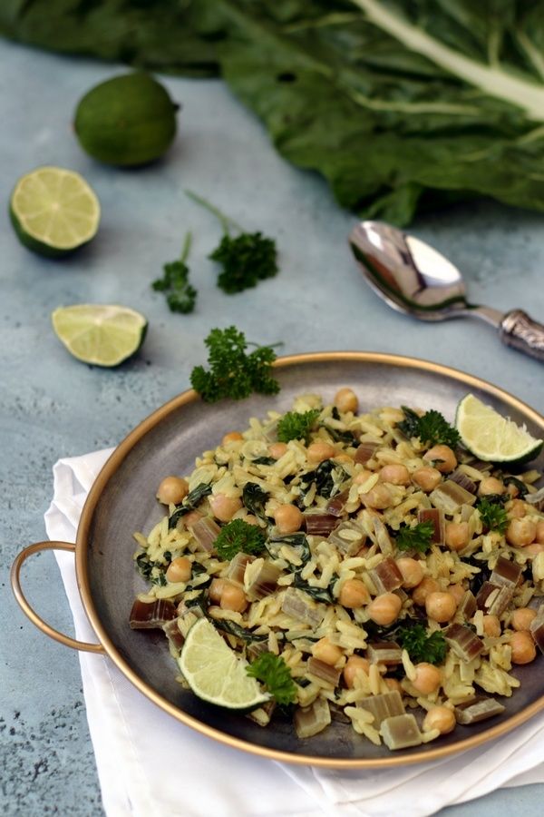 Curry De Pois Chiches Aux Blettes Amandine Cooking