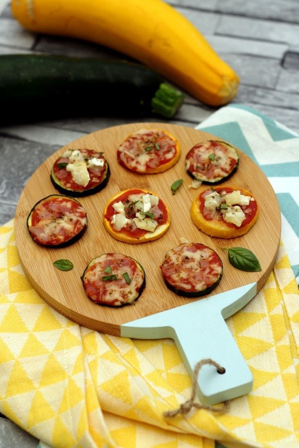 pizza courgette apéritive