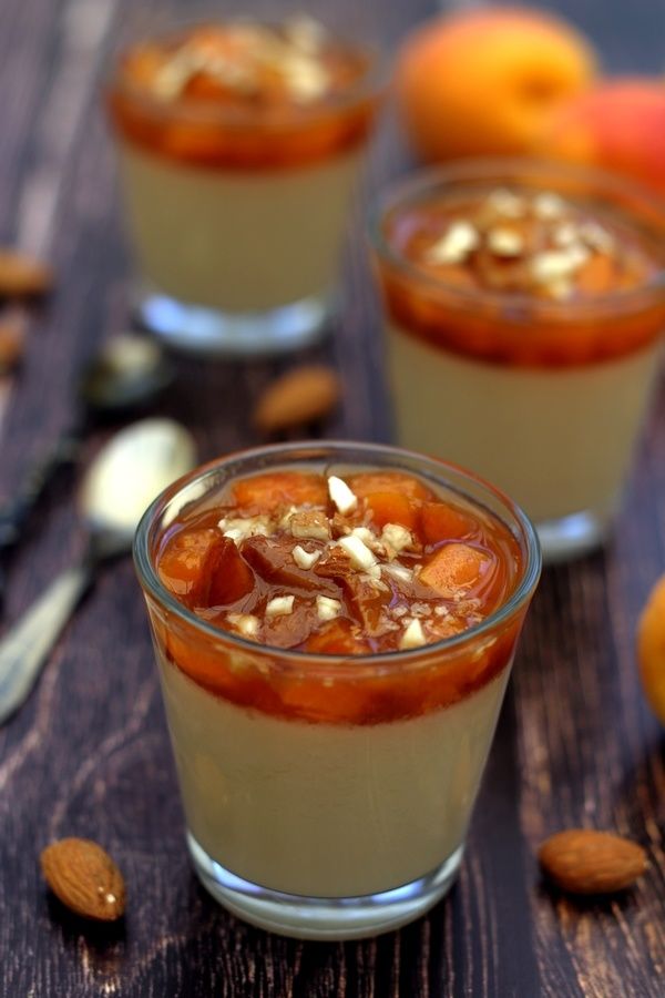 panna cotta aux abricots