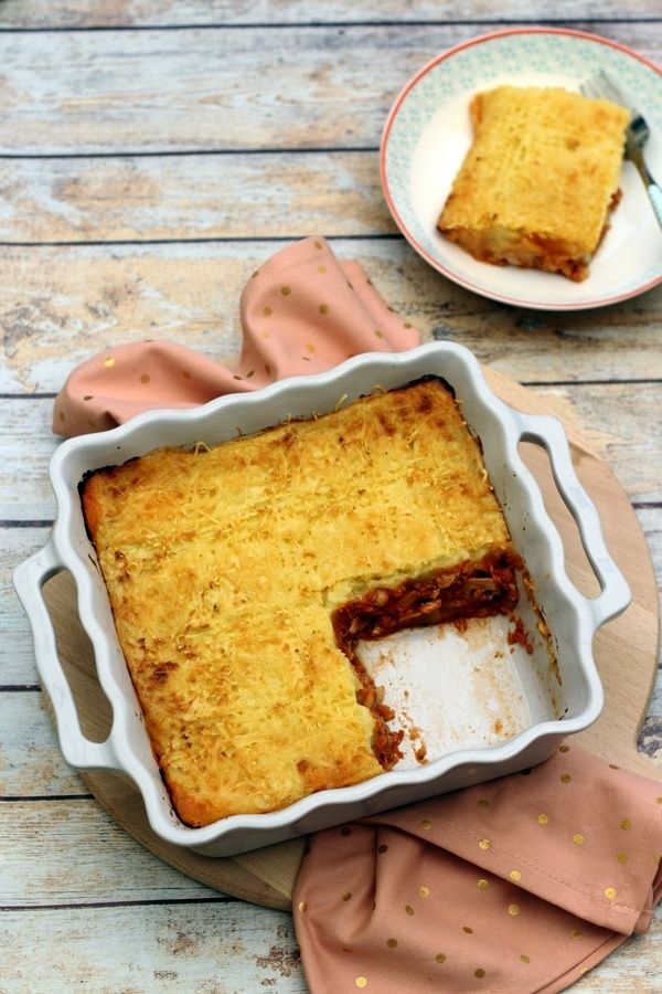 Parmentier au thon et tomates - Amandine Cooking