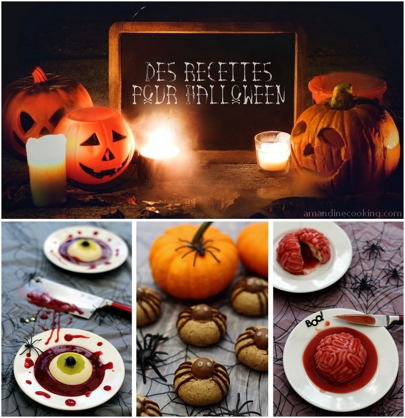 Mes recettes pour Halloween - Amandine Cooking