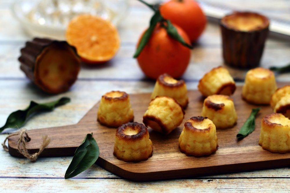 cannelé à la clémentine