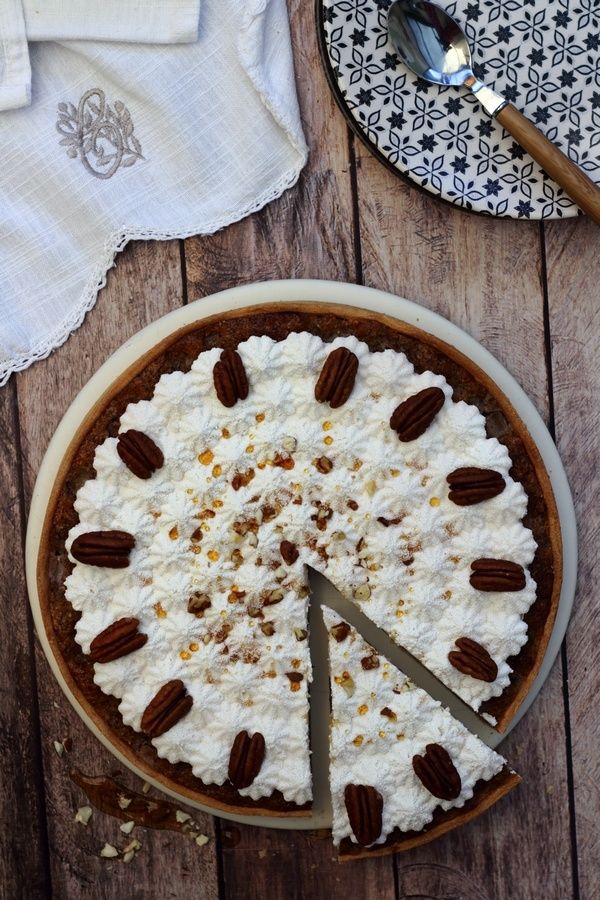 Tarte Aux Noix De Pecan Et Poires Amandine Cooking