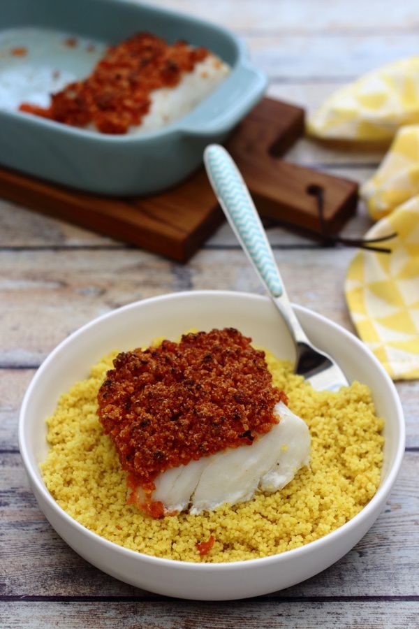 poisson crumble chorizo