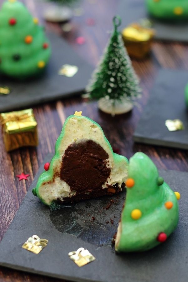 entremets pistache chocolat sans gluten