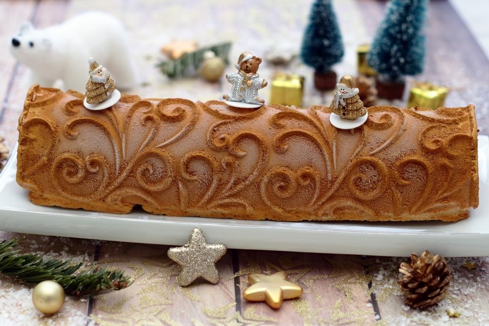 bûche pomme carambar