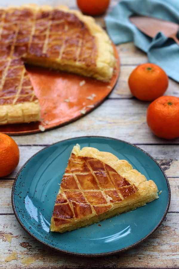Galette des Rois à la clémentine - Amandine Cooking