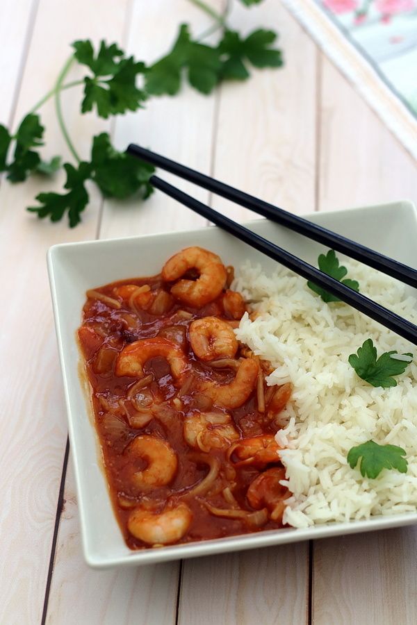 crevettes aigre douce