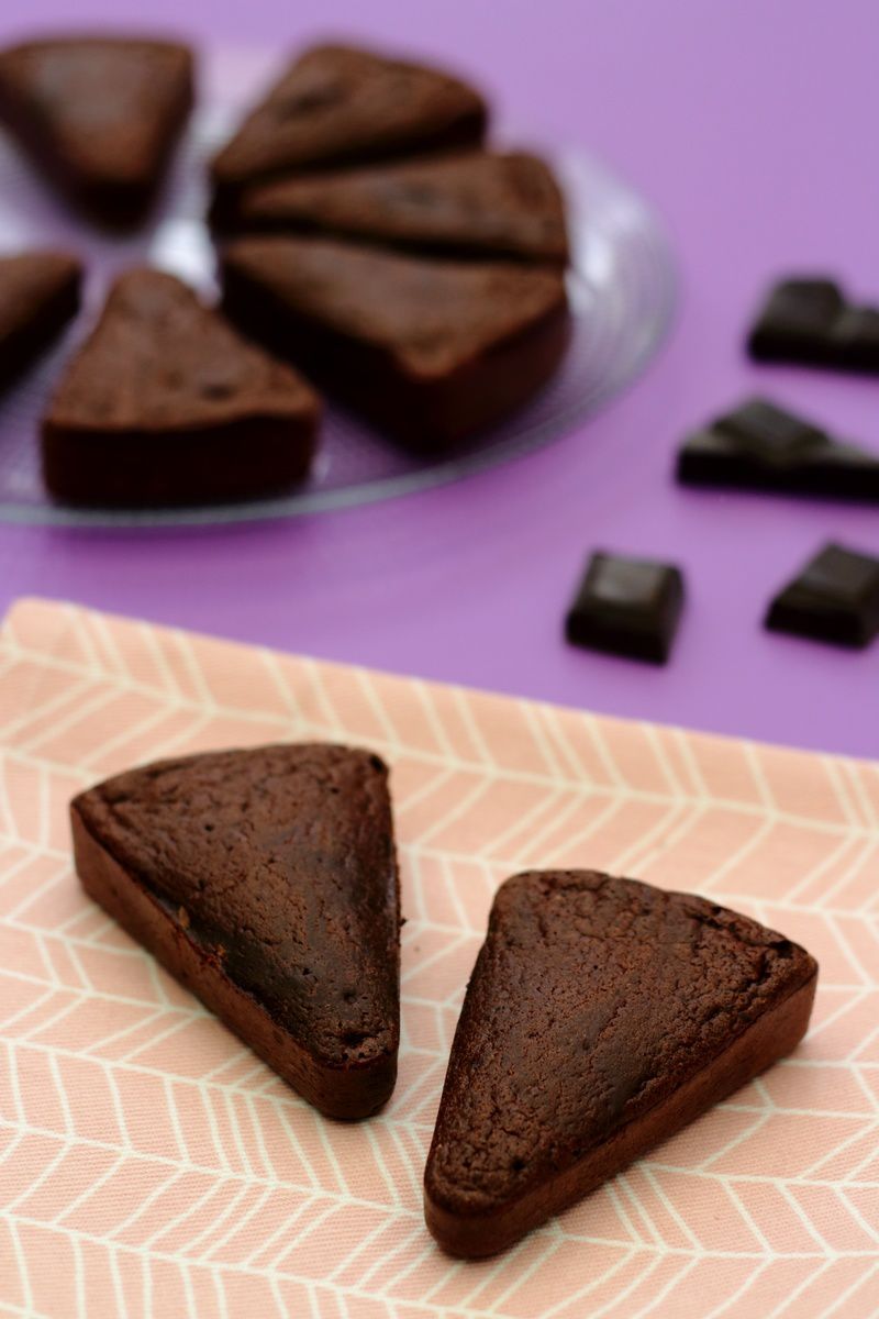 Fondant au chocolat et fromage blanc - Emilie Ramène sa Fraise