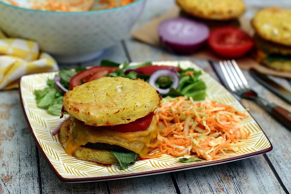 burger aux pommes de terre