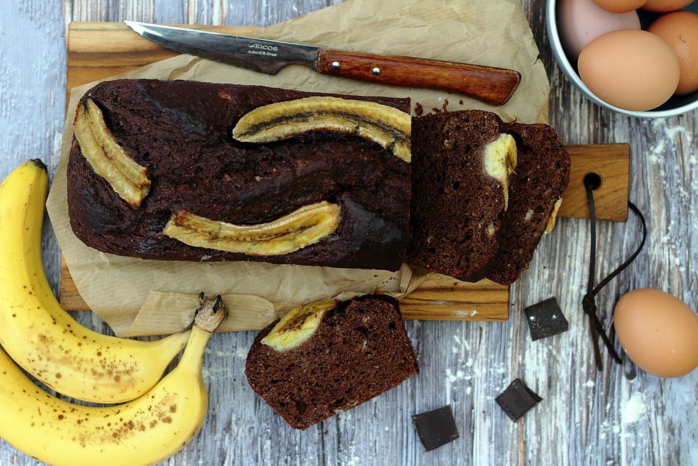banana bread chocolat weight watchers
