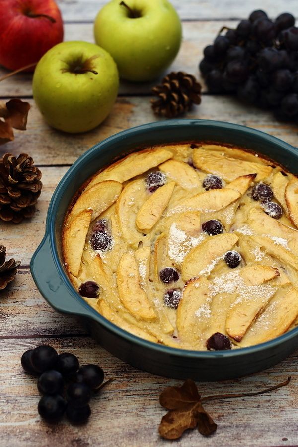 clafoutis aux pommes