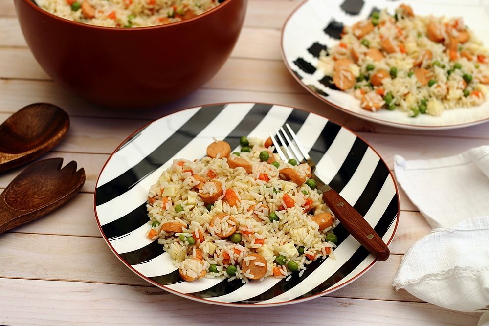 riz petit pois carotte thermomix