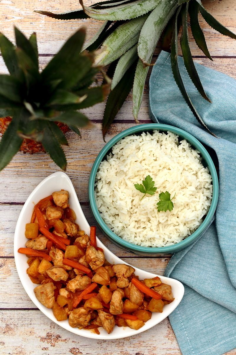 poulet à l'ananas