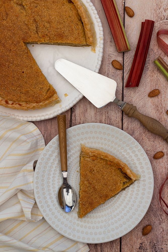 tarte rhubarbe amande
