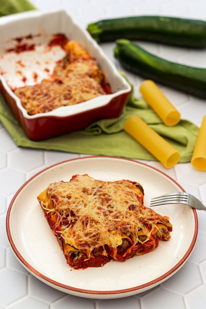 cannelloni ricotta courgette