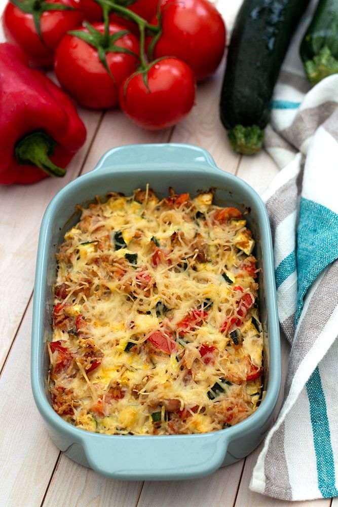 Gratin au thon et légumes du soleil - Amandine Cooking