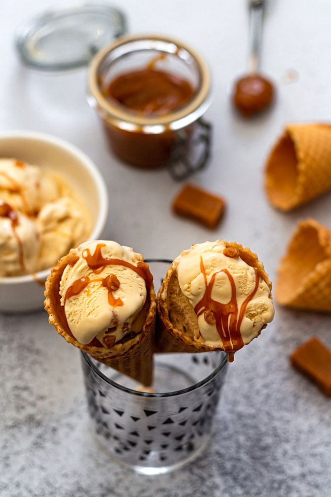 glace caramel