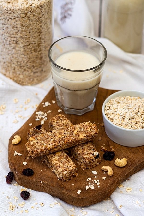 Barres De Cereales Maison Noix De Cajou Et Cranberries