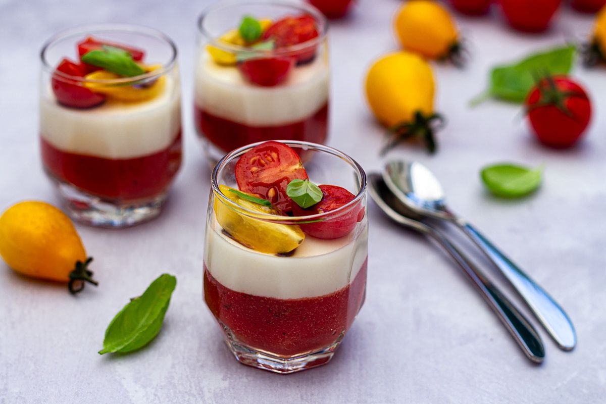 panna cotta mozzarella