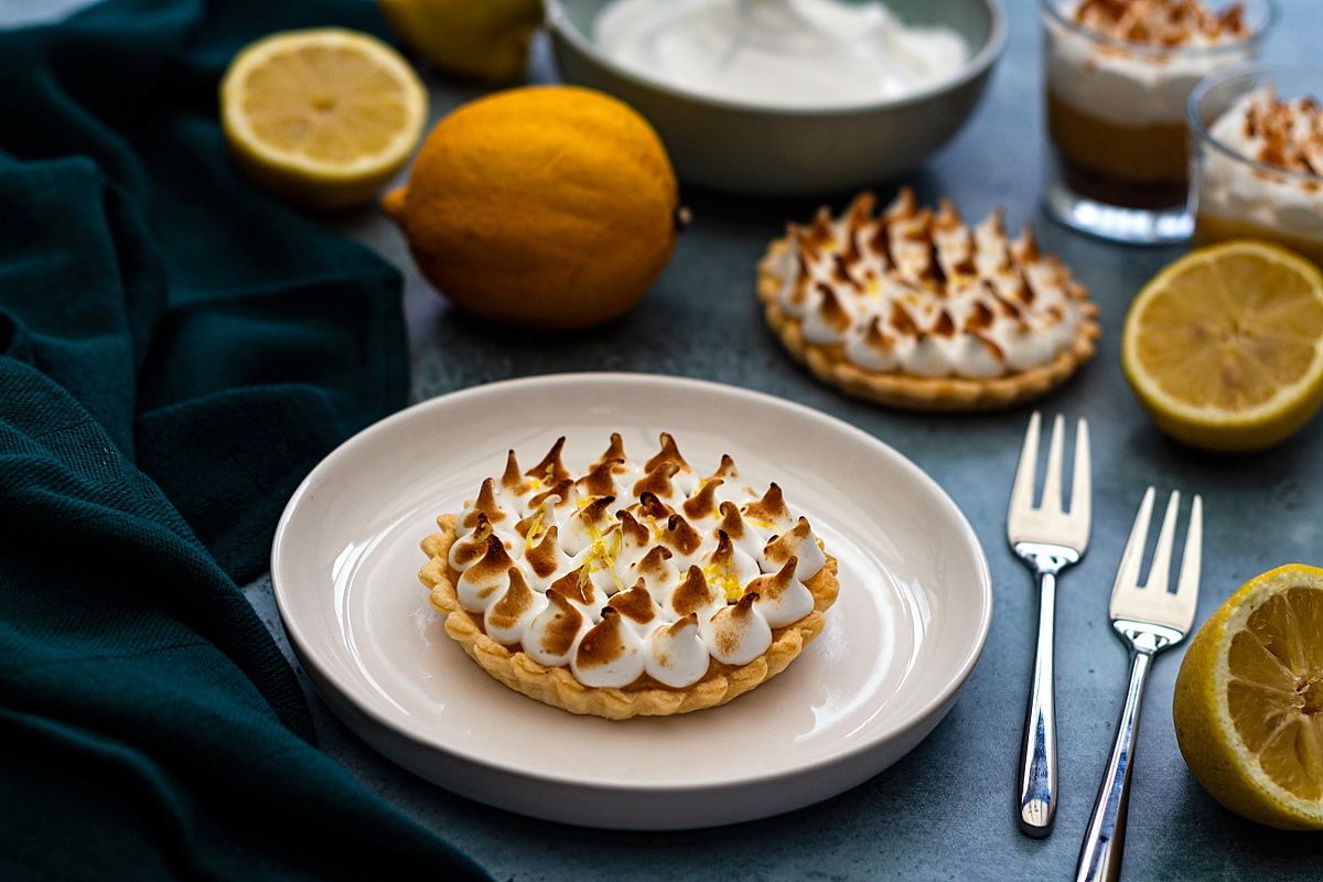 Tarte Au Citron Meringuée Amandine Cooking