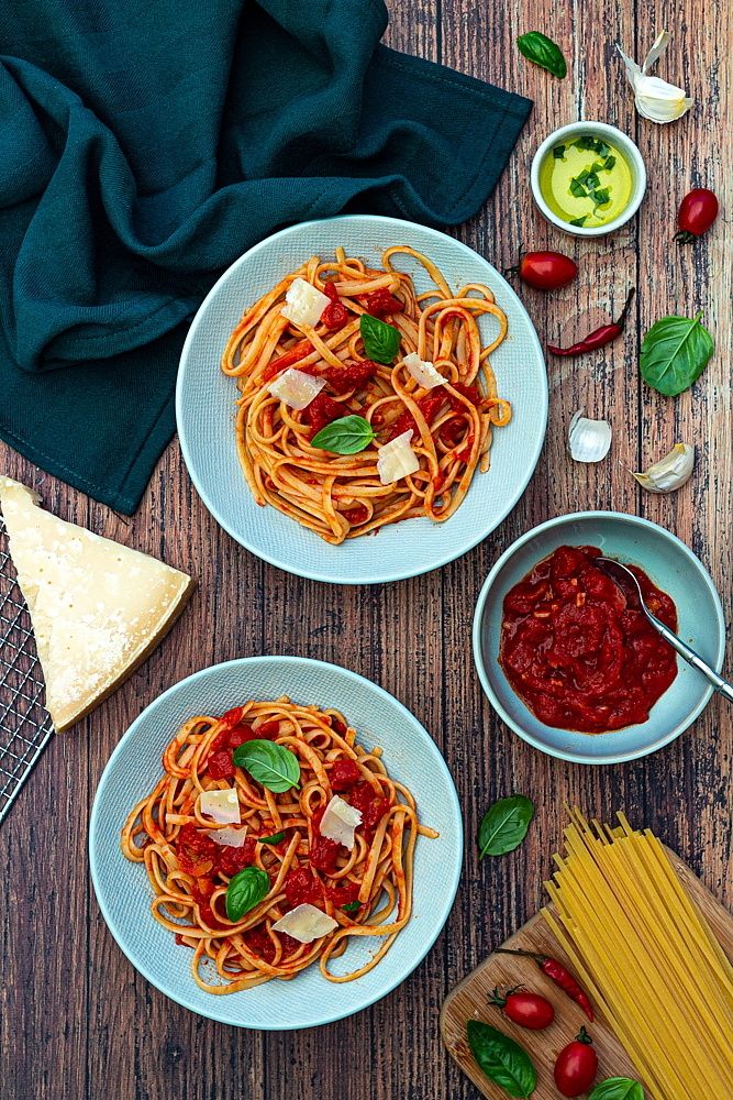 pâtes à l'arrabbiata