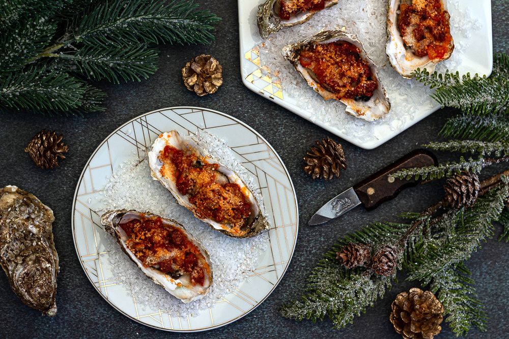 huitre chaude recette
