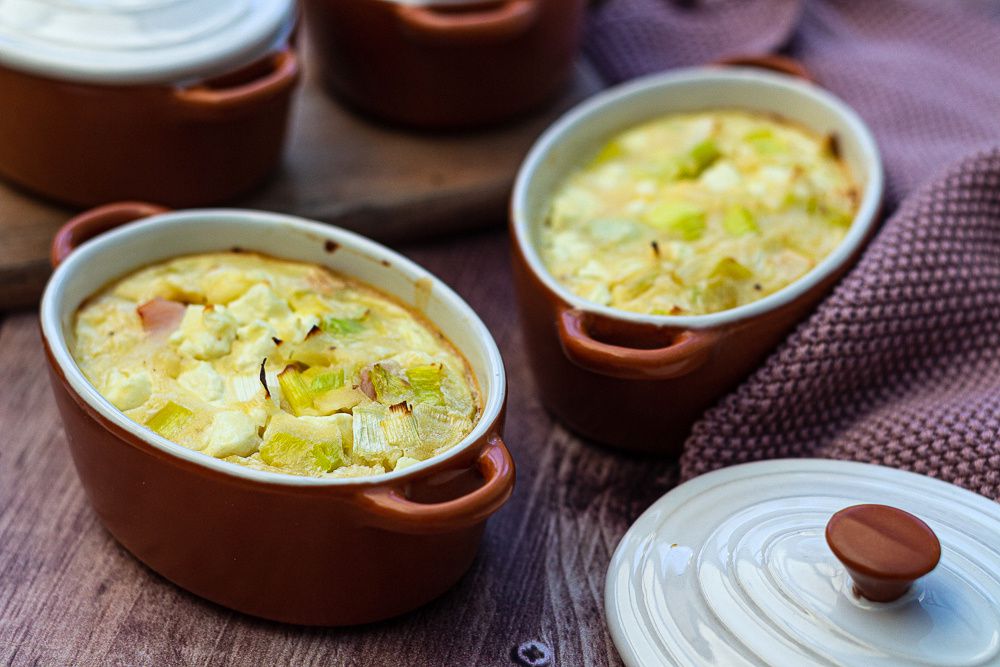 clafoutis poireaux
