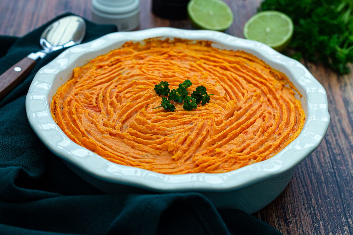 parmentier cabillaud patate douce