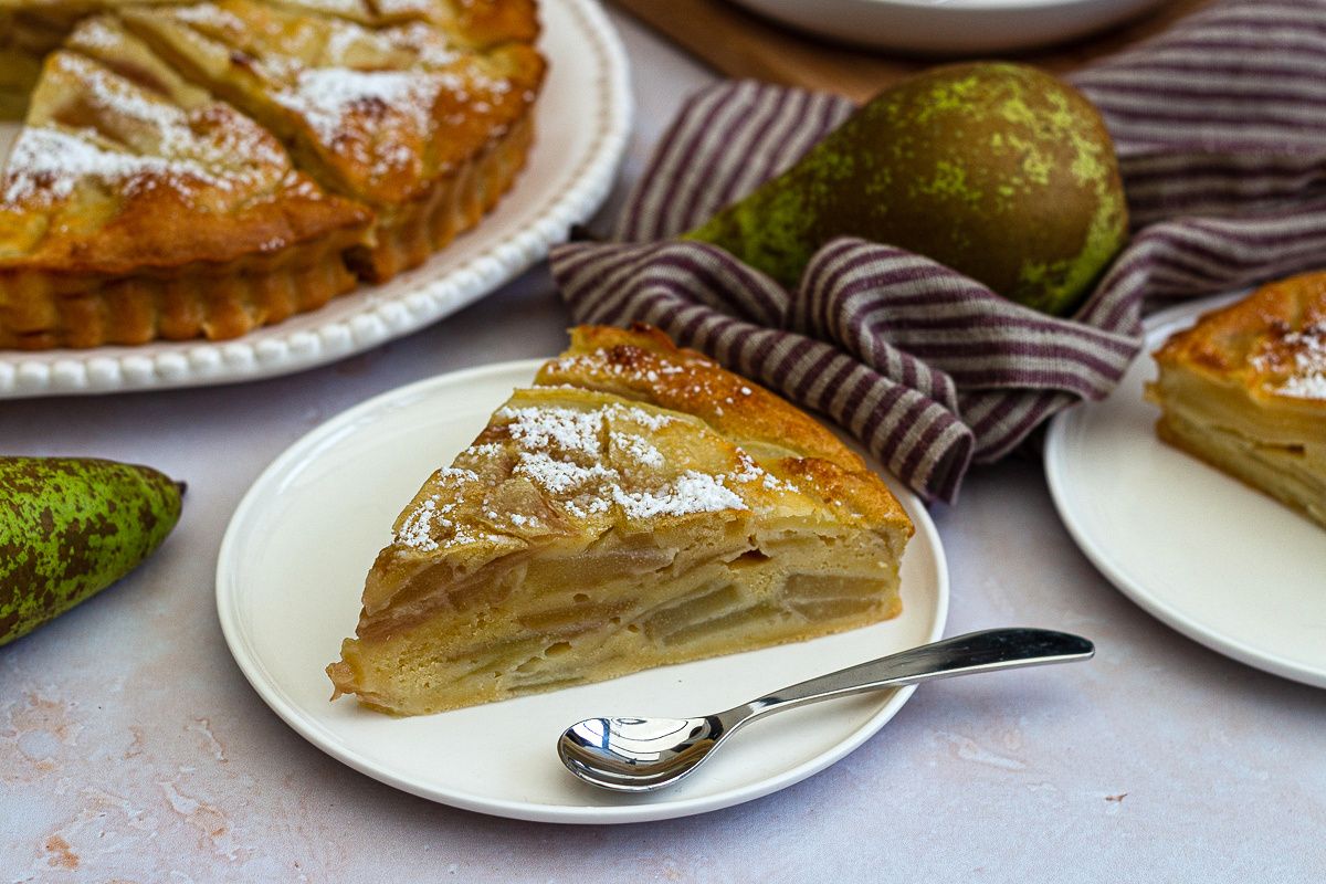 Gateau Leger Aux Poires Amandine Cooking
