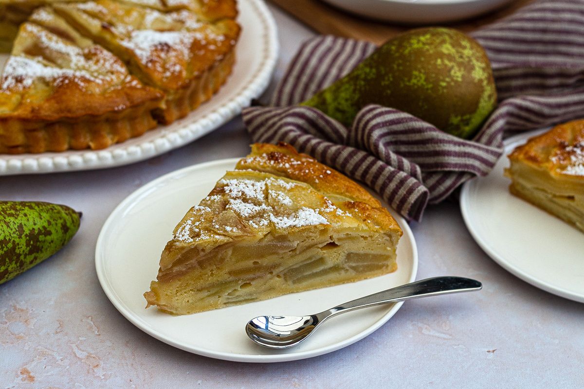 Gâteau léger aux poires - Amandine Cooking