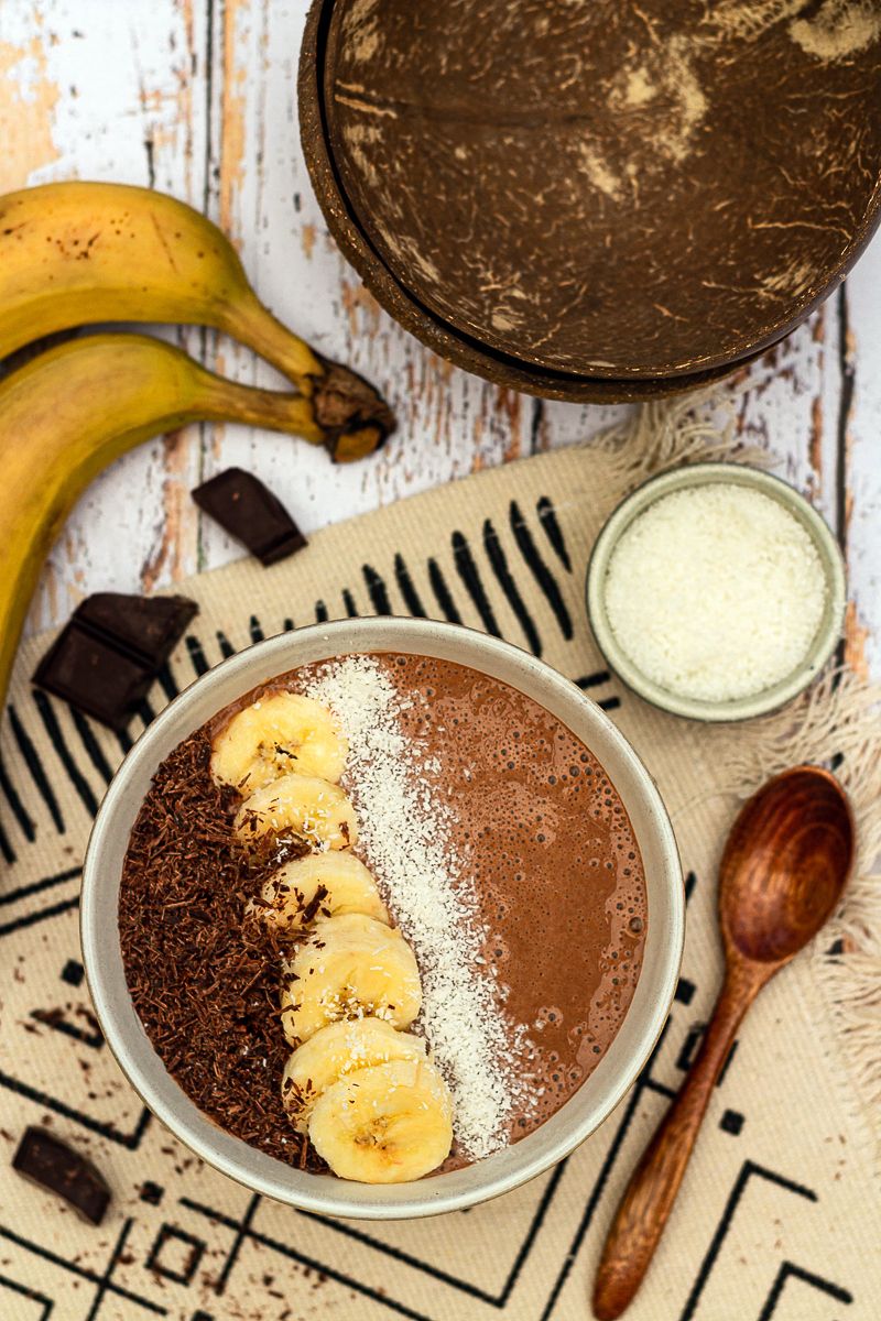 smoothie bowl chocolat