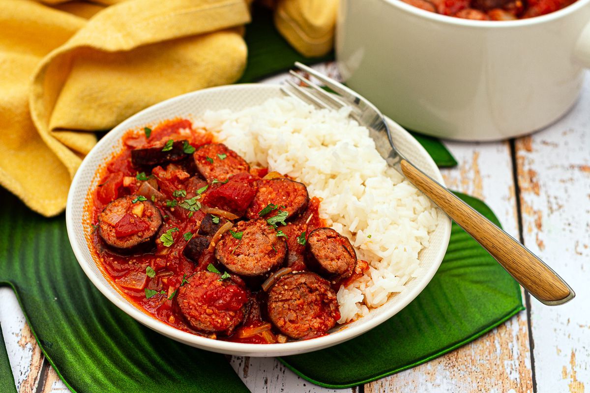 Rougail Saucisses Amandine Cooking