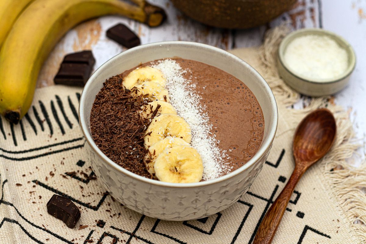 smoothie chocolat banane