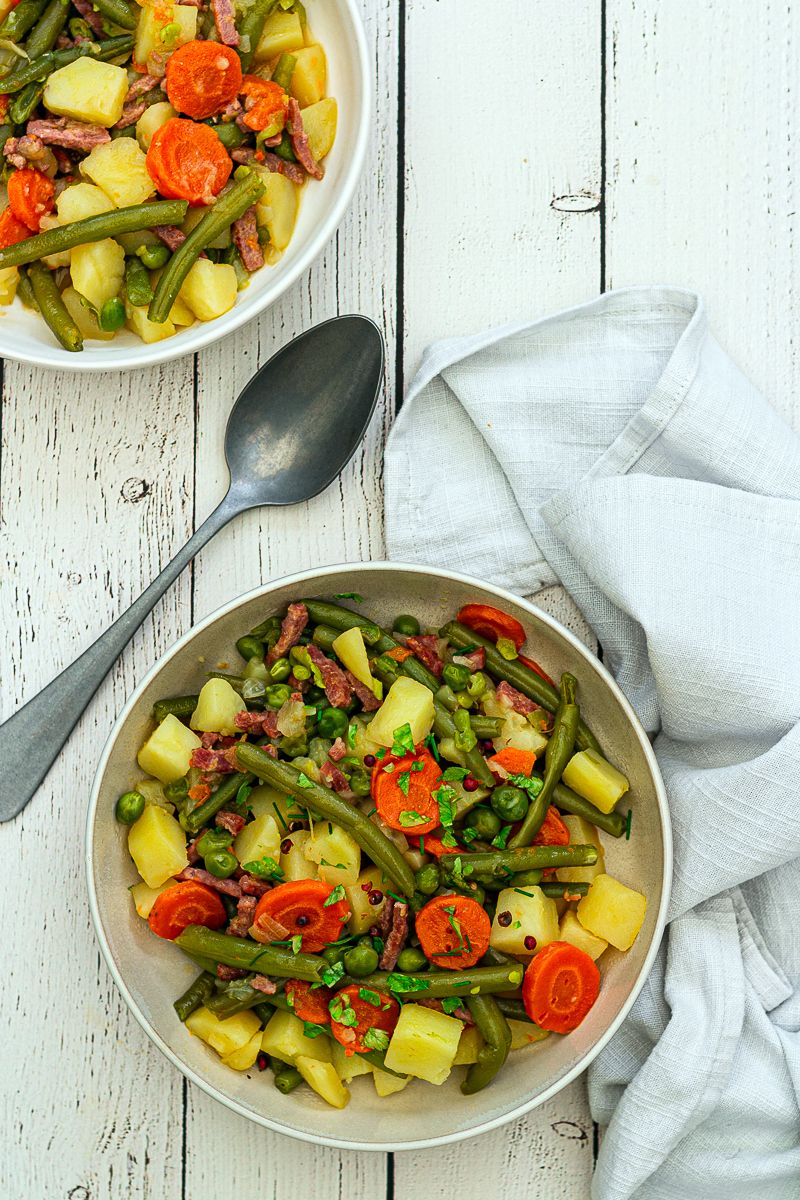 Mijoté de légumes printaniers et pommes de terre au Cookeo - Amandine  Cooking