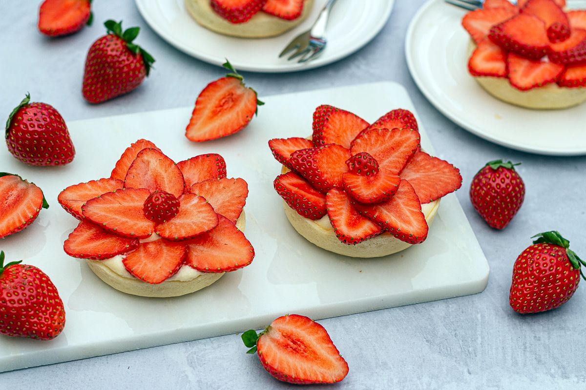 tartelette fraise mascarpone