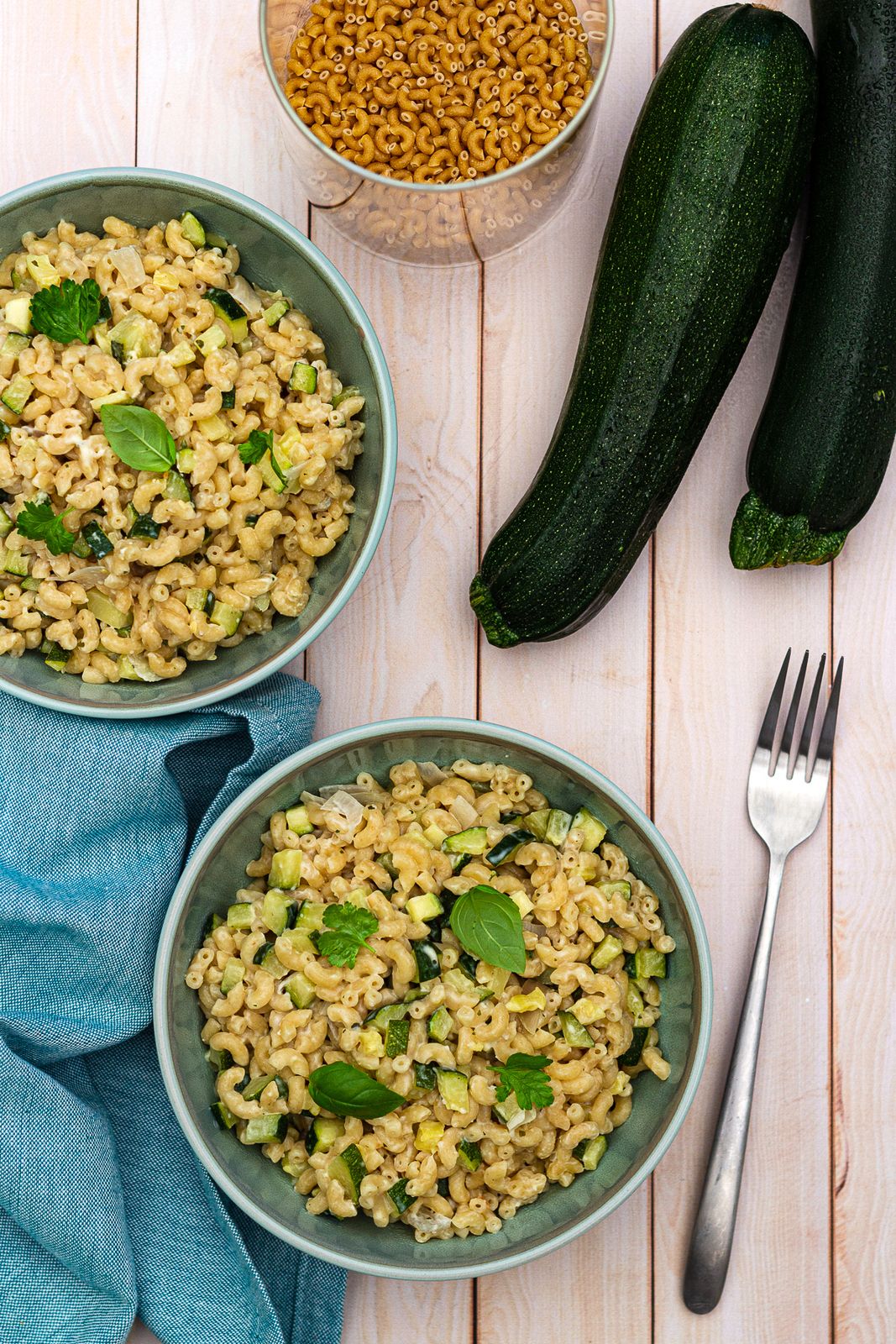 risotto coquillette courgettes