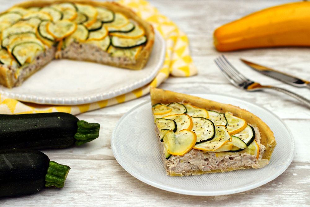 tarte thon courgette