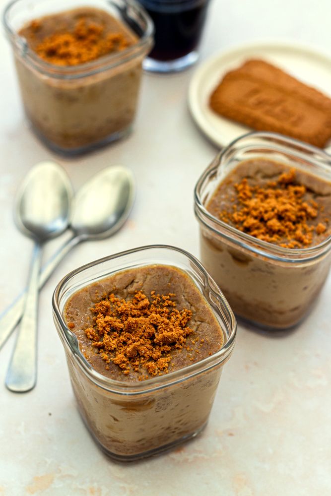 Crème dessert au café et spéculoos à la Multi Délices - Amandine Cooking