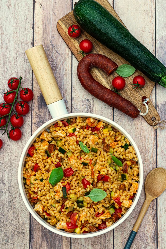 risotto coquilette poulet