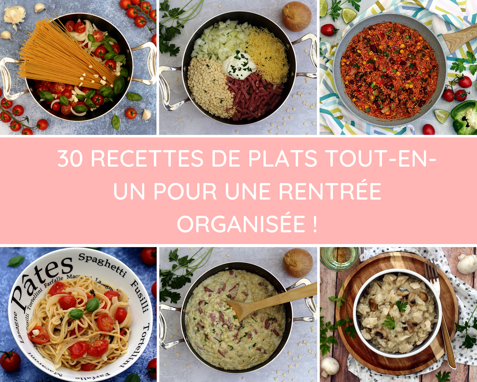 30 Recettes De One Pot Repas Tout En Un Amandine Cooking